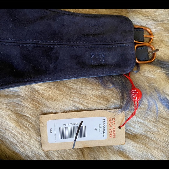 Zac Posen 2007/08 Genuine Suede Corset Belt - Picture 3 of 9